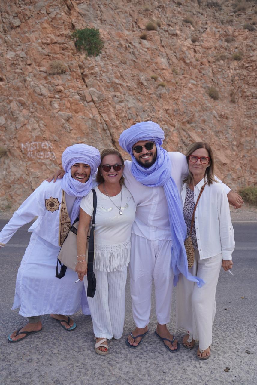Clients exploring Morocco