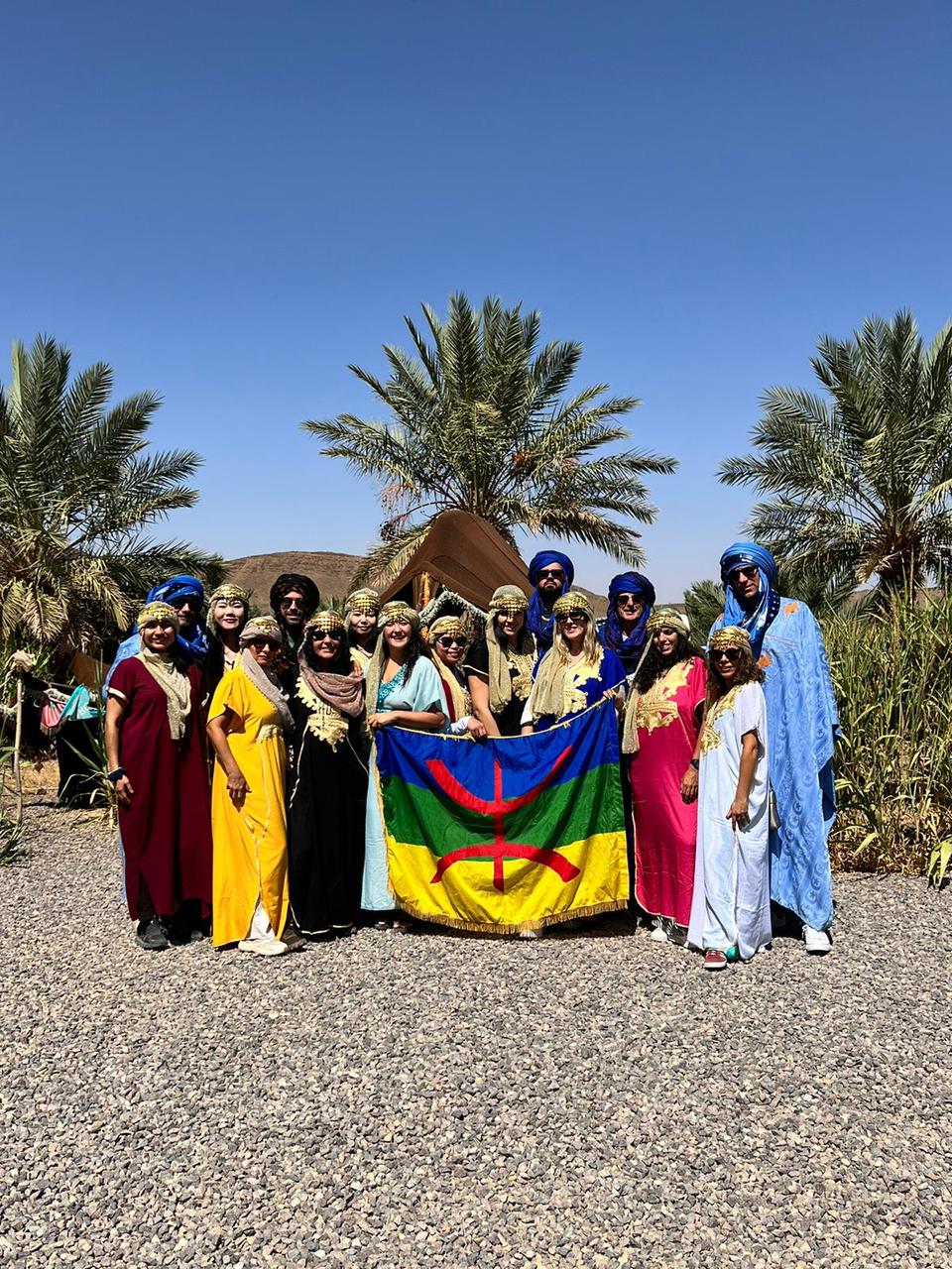 Couple on Morocco tour