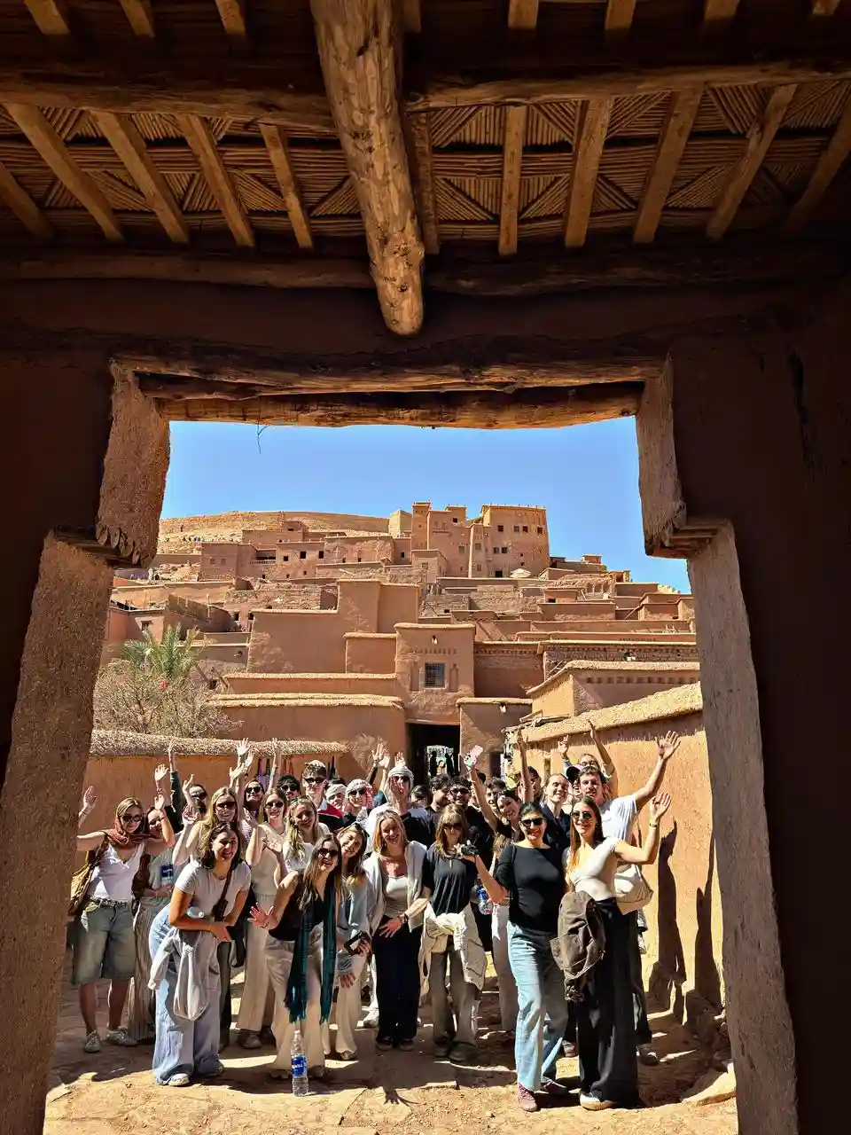 Sahara sunrise from the dunes on the 4-day Merzouga desert tour from Marrakech