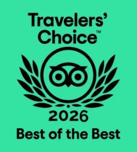 Tripadvisor Travellers' Choice 2026 award